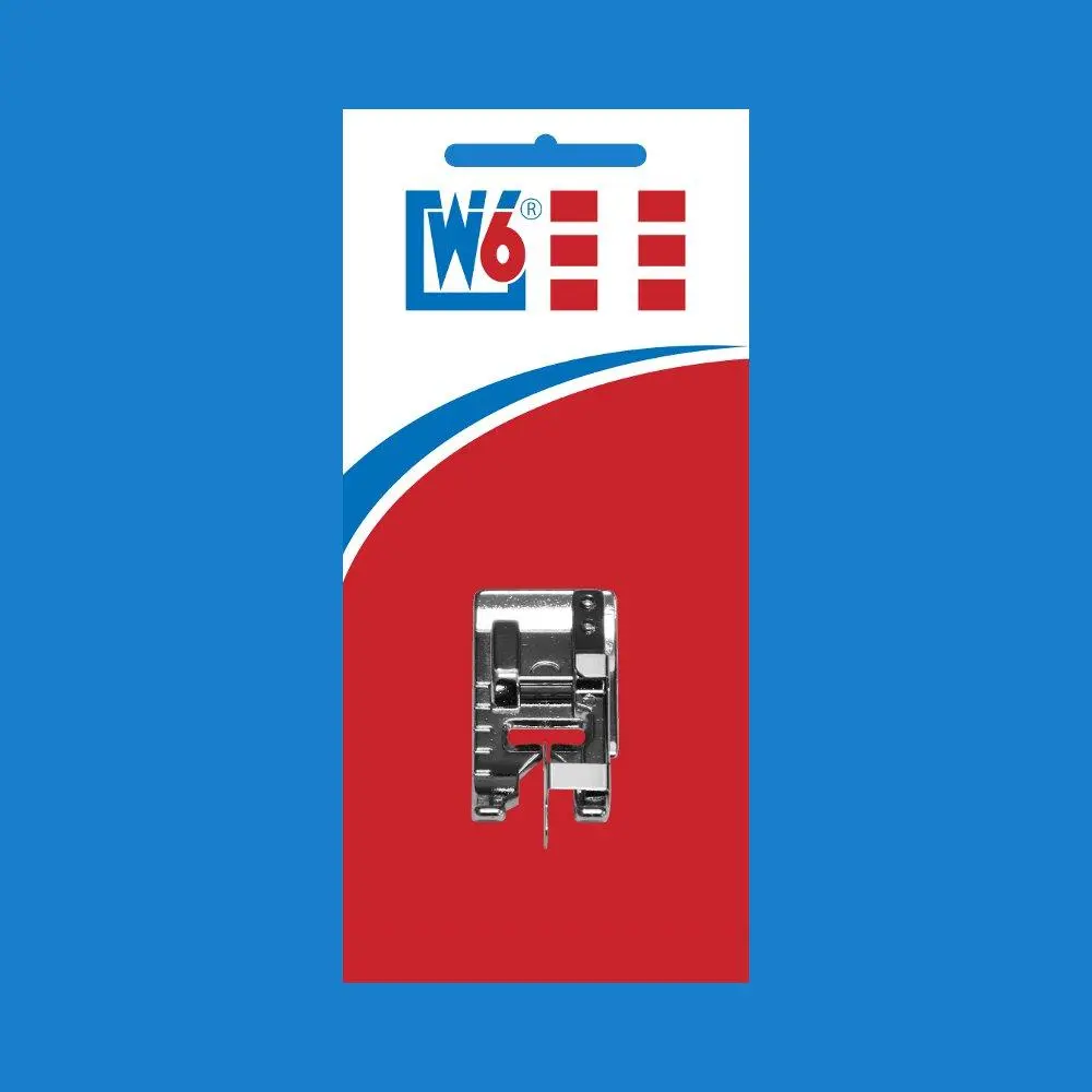 W6 Nähmaschinen Patchworkfuß / Nahtschattenfuß / Absteppkantenfuß - Image 4