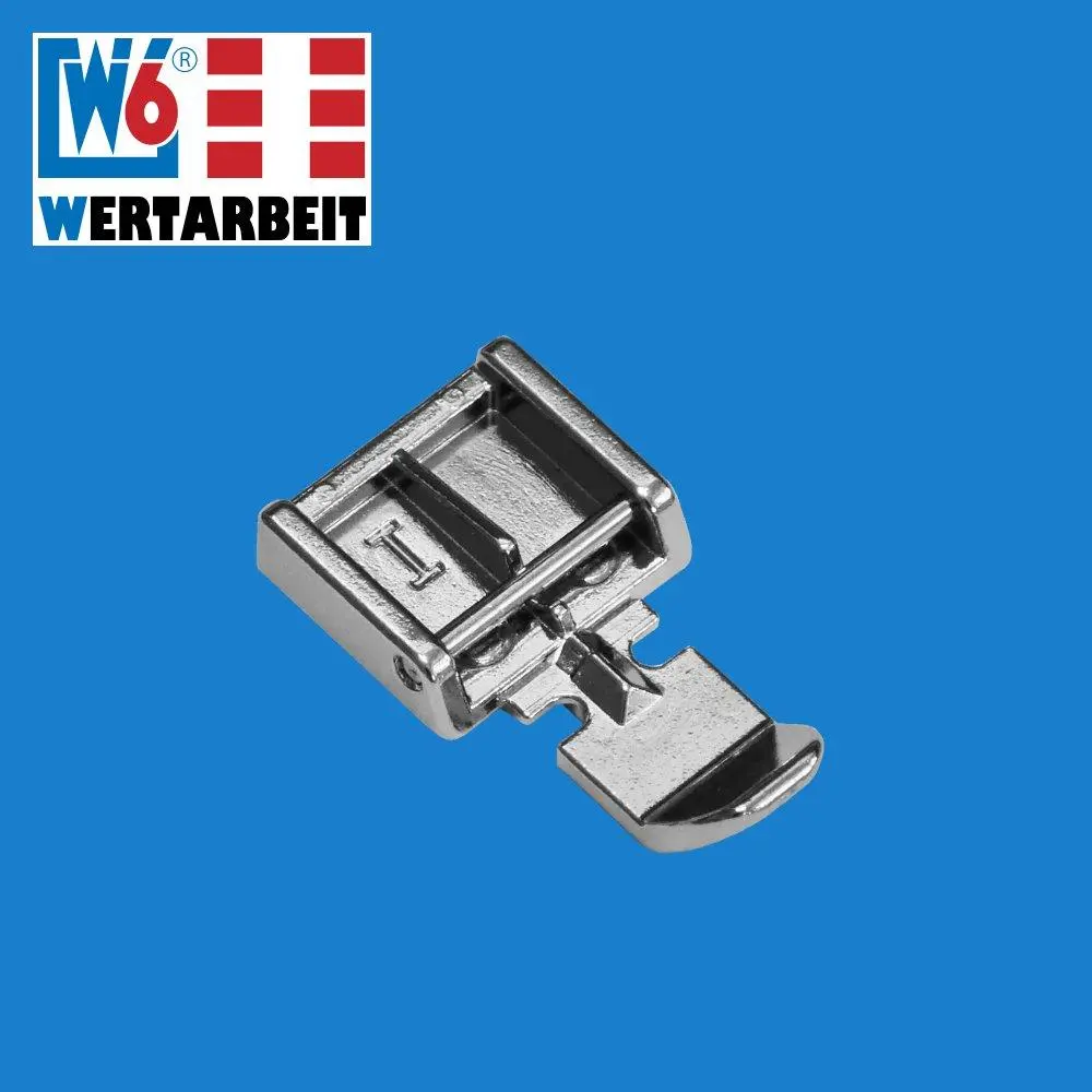 W6 Nähmaschinen Snap-On Reißverschlussfuß - Image 5